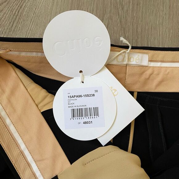 Chloe Black Trousers - Picture 7 of 16